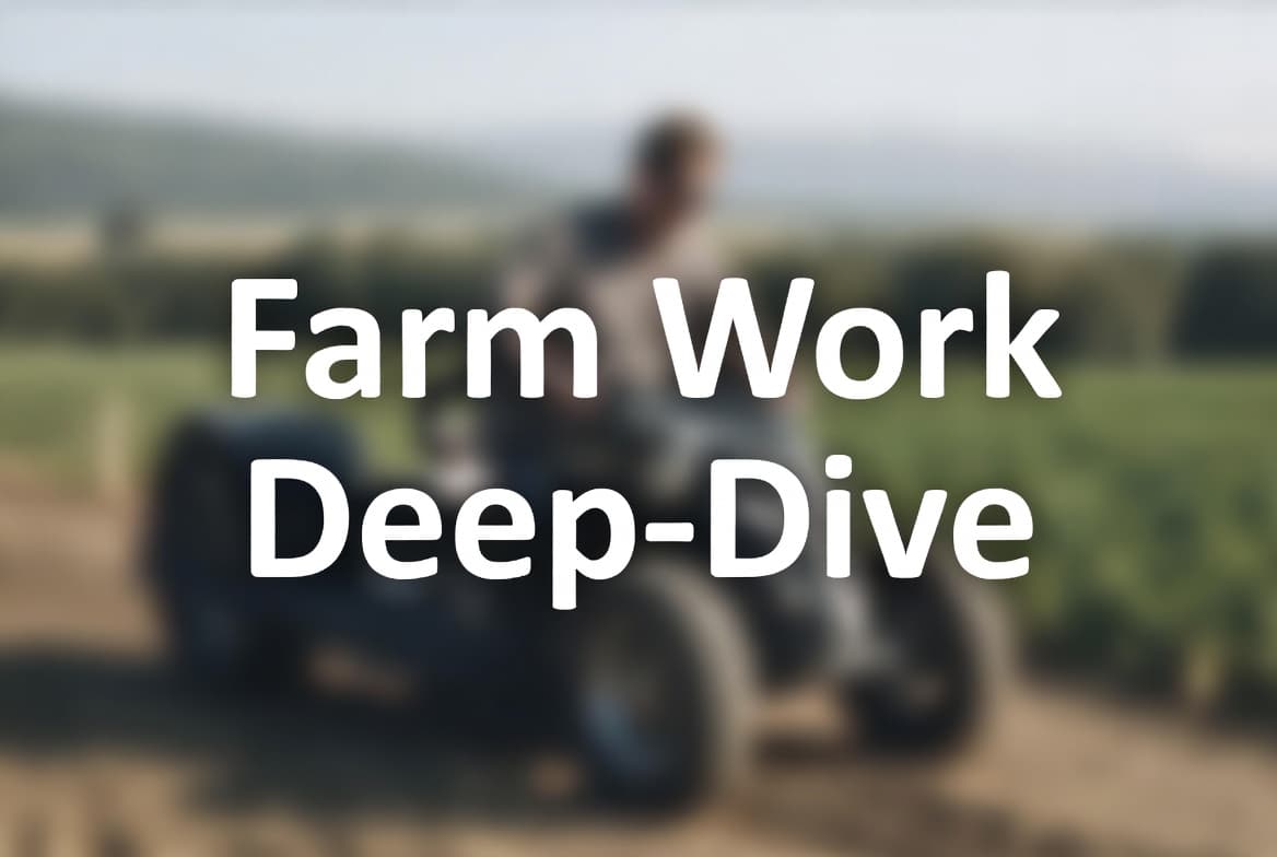 Farm Work Deep Dive: Picking, Packing & Pay (2026)