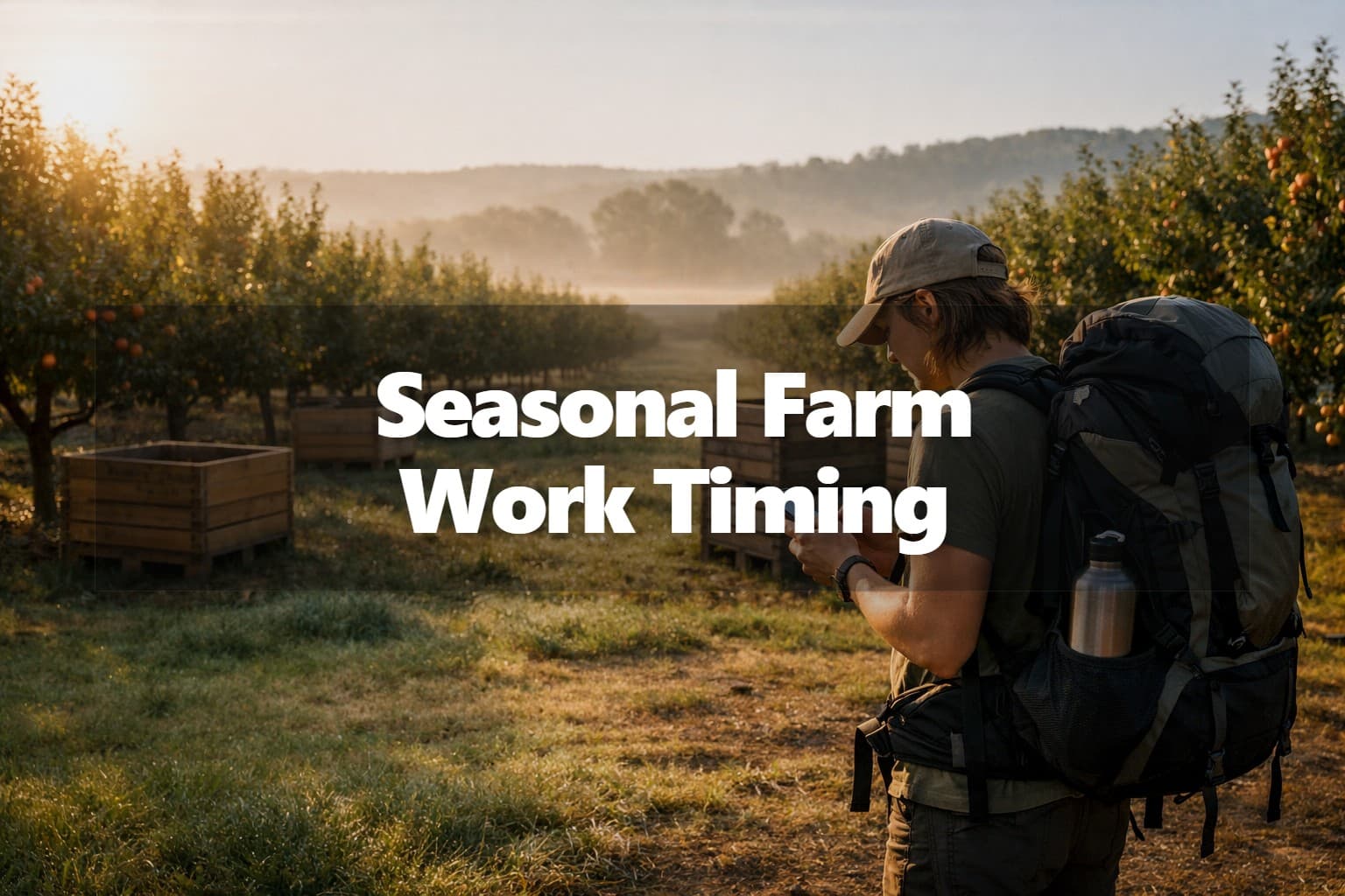 Cuándo Postular a Trabajo Agrícola Estacional en Australia