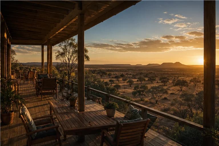 Hospitality work areas near Mary River, Northern Territory