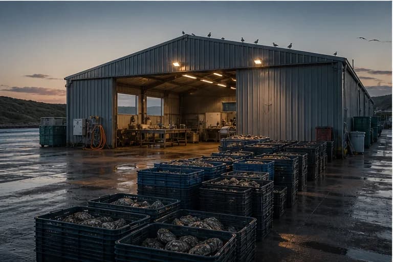Seafood processing seafood work preview in Exmouth, Western Australia
