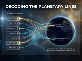 Astro connected job recommendations on the map